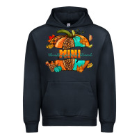 Navy Thankful grateful blessed mini pumpkin Urban Hoodie - NancyCooperArtShop
