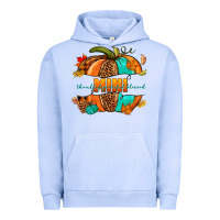 Pigment Grape Ice Thankful grateful blessed mini pumpkin Urban Hoodie - NancyCooperArtShop