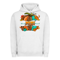 Pigment Lunar Rock Thankful grateful blessed mini pumpkin Urban Hoodie - NancyCooperArtShop