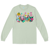 Matcha hairstylist coffee cups Long Sleeve Tee - texasbilliewilder