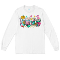 White hairstylist coffee cups Long Sleeve Tee - texasbilliewilder