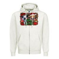 Oatmeal Heather stay sweet heifers Zipper Hoodie - RanaPortraitStore