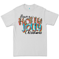 Dove Grey have a holly jolly christmas Premium Tee - CowhideDigitalArt