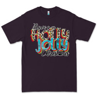 Plum have a holly jolly christmas Premium Tee - CowhideDigitalArt