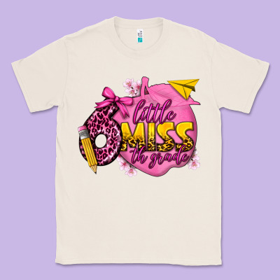 Little Miss 6th Grade Classic Tee Designed By Texasbilliewilder