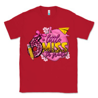 Red little miss 6th grade Classic Tee - texasbilliewilder