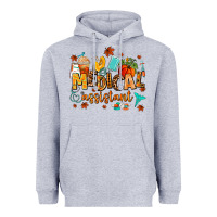Heather Grey medical assistant Heavyweight Hoodie - AdoDesignShop