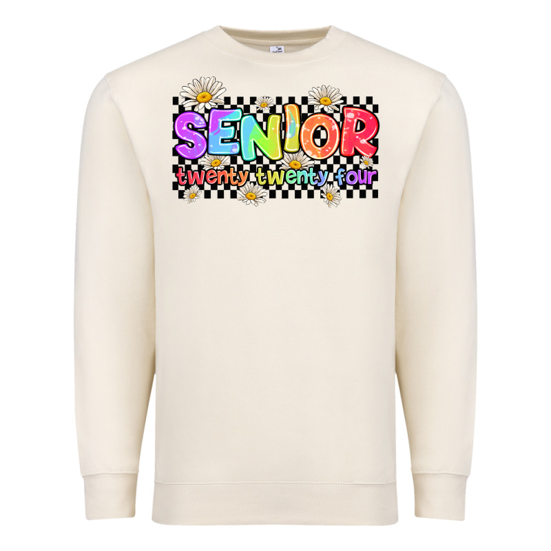 Senior Twenty Twenty Four Premium Sweatshirt by AdoDesignShop | Teevron