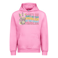 Fuchsia Pink dont be part of the problem Urban Hoodie - MaliasSmallBusiness