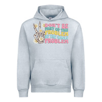 Heather Grey dont be part of the problem Urban Hoodie - MaliasSmallBusiness