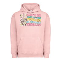 Pigment Salmon dont be part of the problem Urban Hoodie - MaliasSmallBusiness