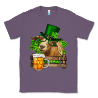 Lavender st. patrick's day goat and beer Classic Tee - RanaPortraitStore