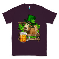 Plum st. patrick's day goat and beer Classic Tee - RanaPortraitStore