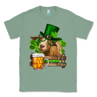 Sage st. patrick's day goat and beer Classic Tee - RanaPortraitStore