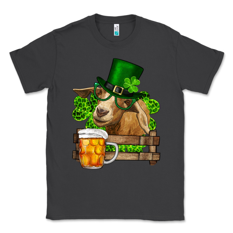 St. Patrick's Day Goat And Beer Classic Tee by RanaPortraitStore | Teevron