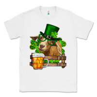 White st. patrick's day goat and beer Classic Tee - RanaPortraitStore