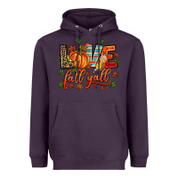 Plum love fall  yall Heavyweight Hoodie - AdoDesignShop