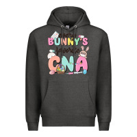 Charcoal Heather every bunnys favorite cna Premium Hoodie - MaliasSmallBusiness
