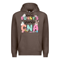 Coffee every bunnys favorite cna Premium Hoodie - MaliasSmallBusiness