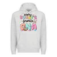 Dove Grey every bunnys favorite cna Premium Hoodie - MaliasSmallBusiness
