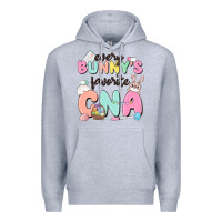 Heather Grey every bunnys favorite cna Premium Hoodie - MaliasSmallBusiness