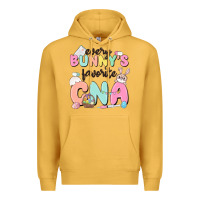 Mustard every bunnys favorite cna Premium Hoodie - MaliasSmallBusiness