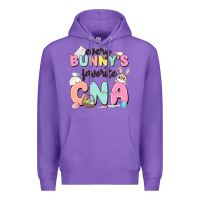 Purple every bunnys favorite cna Premium Hoodie - MaliasSmallBusiness