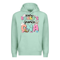 Seafoam every bunnys favorite cna Premium Hoodie - MaliasSmallBusiness