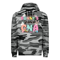 Slate Camo every bunnys favorite cna Premium Hoodie - MaliasSmallBusiness