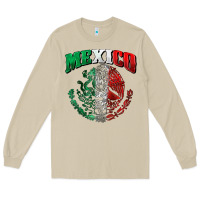Mushroom mexico coat of arms Long Sleeve Tee - Zillion Design Studio