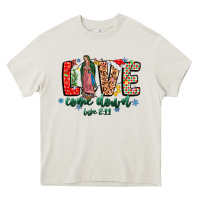 Cream Love ComeDown Luke 2.11-2 Heavy Core Tee - CowhideDigitalArt