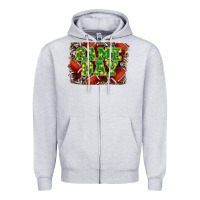 Heather Grey christmas game day Zipper Hoodie - RanaPortraitStore