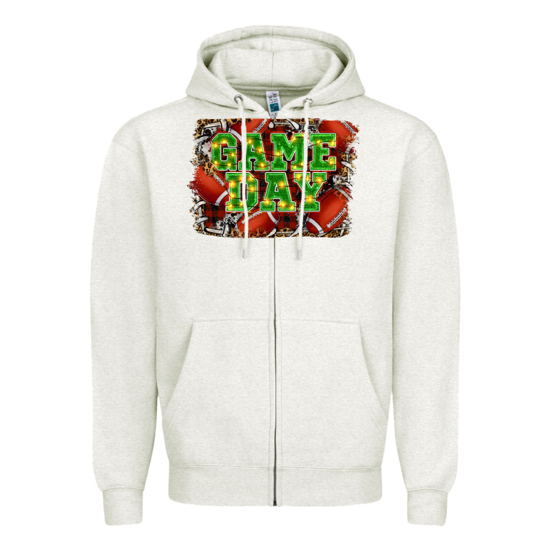 Christmas Game Day Zipper Hoodie by RanaPortraitStore | Teevron
