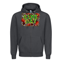 Smoke christmas game day Zipper Hoodie - RanaPortraitStore