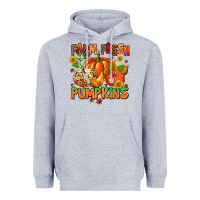 Heather Grey farm fresh pupkins Heavyweight Hoodie - AdoDesignShop