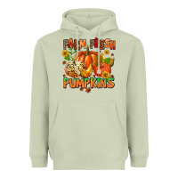Matcha farm fresh pupkins Heavyweight Hoodie - AdoDesignShop