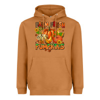 Farm Fresh Pupkins Heavyweight Hoodie | Teevron