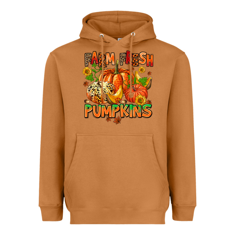 Farm Fresh Pupkins Heavyweight Hoodie by AdoDesignShop | Teevron