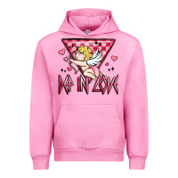 Fuchsia Pink def in love Urban Hoodie - MaliasSmallBusiness