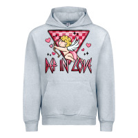 Heather Grey def in love Urban Hoodie - MaliasSmallBusiness