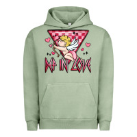 Pigment Oil Green def in love Urban Hoodie - MaliasSmallBusiness