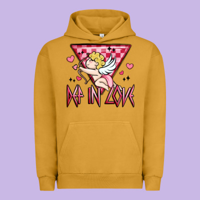 Def In Love Urban Hoodie Designed By Maliassmallbusiness
