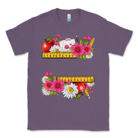 Lavender floral teacher Classic Tee - texasbilliewilder