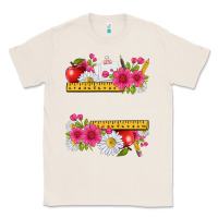 Natural floral teacher Classic Tee - texasbilliewilder
