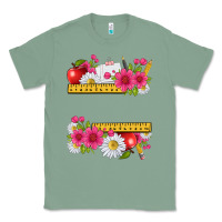 Sage floral teacher Classic Tee - texasbilliewilder
