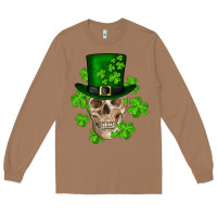 Toasted Coconut st. patrick's day skull Long Sleeve Tee - RanaPortraitStore