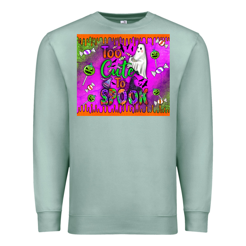 Too Cute To Spook Premium Sweatshirt by BundleAndBundleShop | Teevron