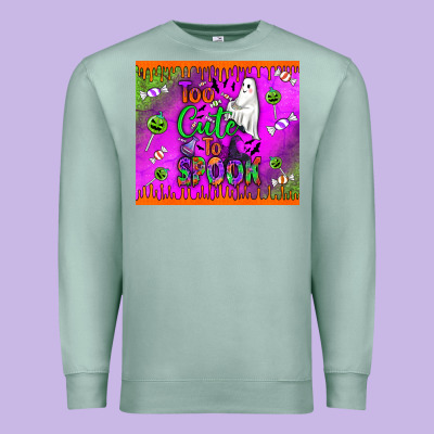 Too Cute To Spook Premium Sweatshirt Designed By Bundleandbundleshop