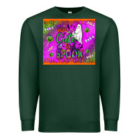 Sports Green too cute to spook Premium Sweatshirt - BundleAndBundleShop