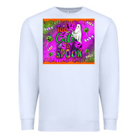 White too cute to spook Premium Sweatshirt - BundleAndBundleShop